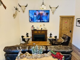 Área de estar no saguão