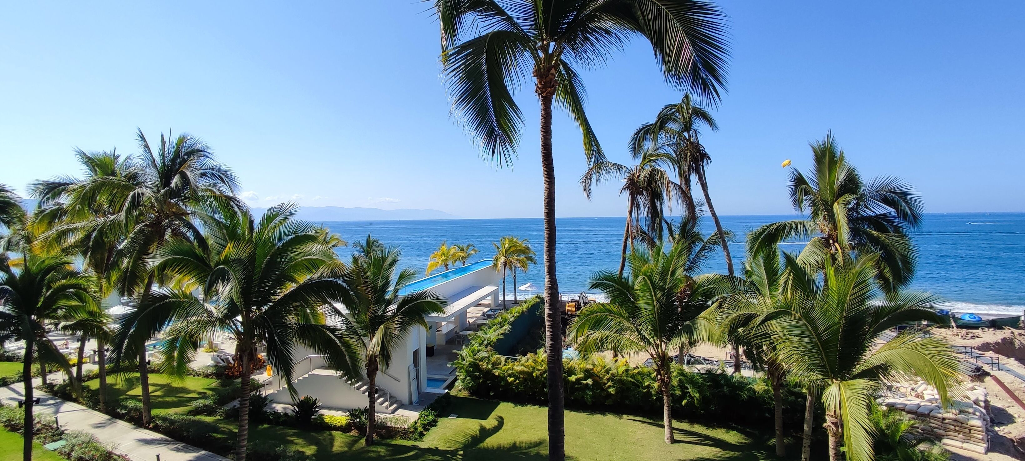 Comfortable studio with a great view.