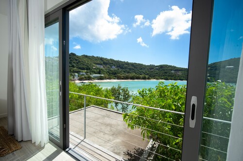 "Stunning Ocean & Beach Views!" Waterfront Property on Morne Rouge Bay. 