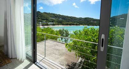 "Stunning Ocean & Beach Views!" Waterfront Property on Morne Rouge Bay.