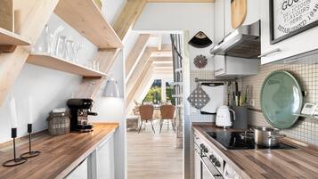 Kühlschrank, Ofen, Herdplatte, Geschirrspüler