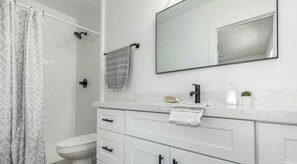 Shower, hair dryer