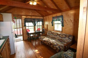 Living area - Lake Texoma Cedar Cabin (Mead)