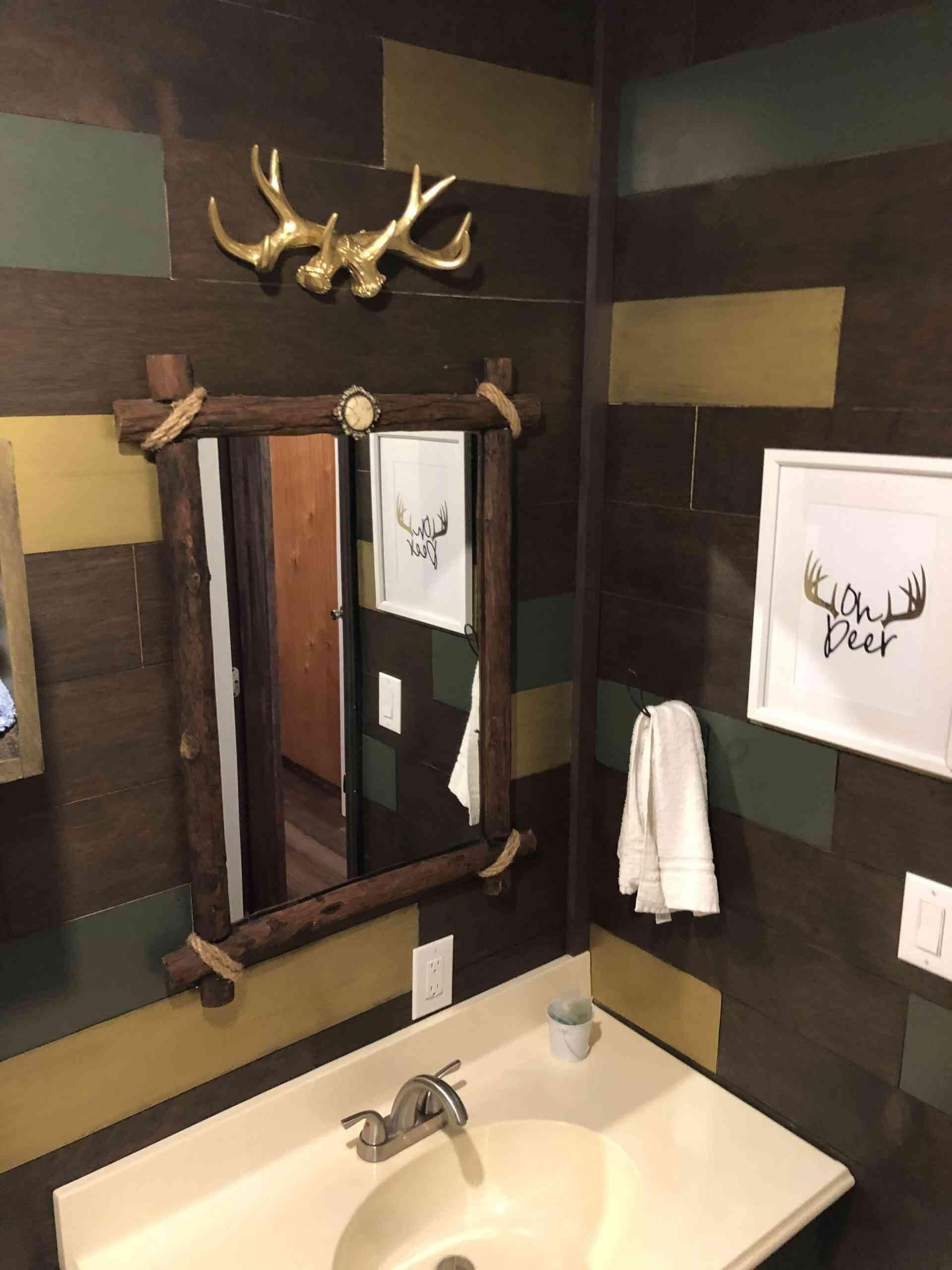 Douche, serviettes fournies
