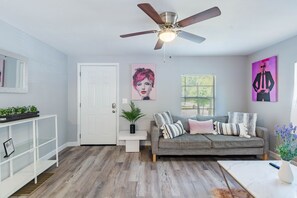 Family Villa | Living area - Sleeps 4 Hot Tub Fenced INN  (Tampa)