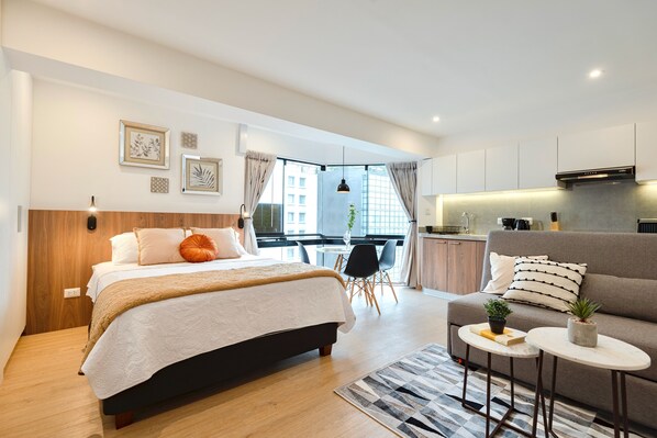 1 chambre, bureau, lit parapluie, Wi-Fi gratuit