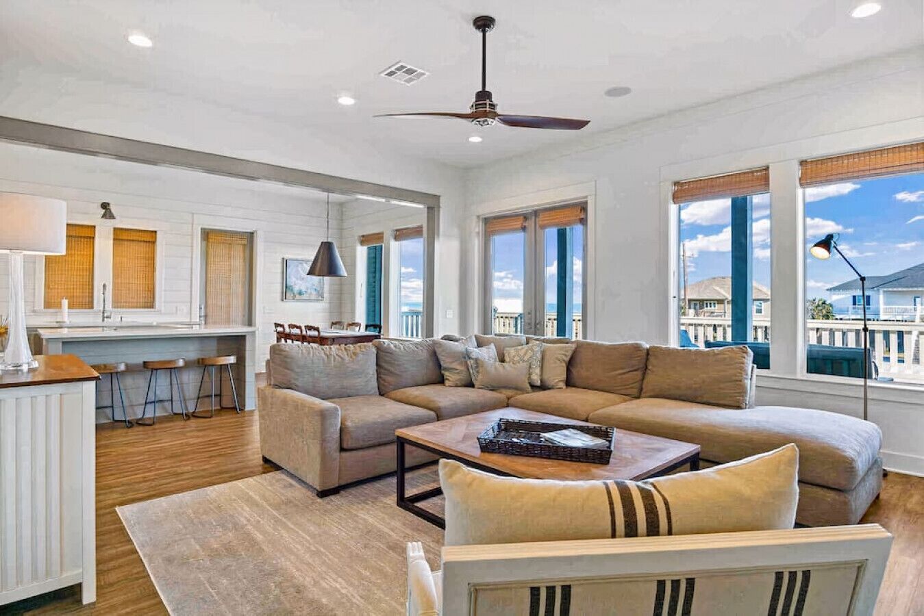 Smart TV, fireplace, table tennis, books