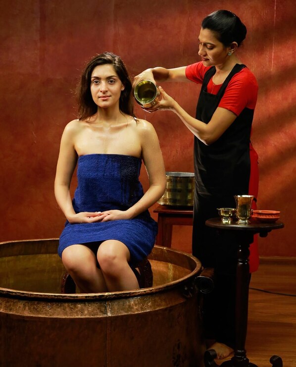 Body treatments, body wraps, body scrubs, facials, 2 treatment rooms