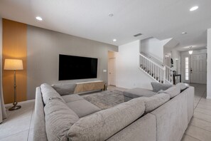 Smart TV, video games, table football