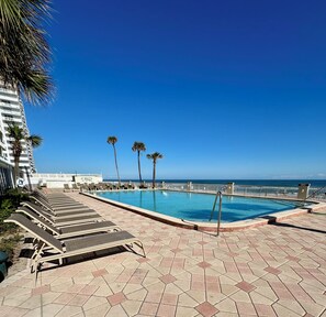 Indoor pool, outdoor pool