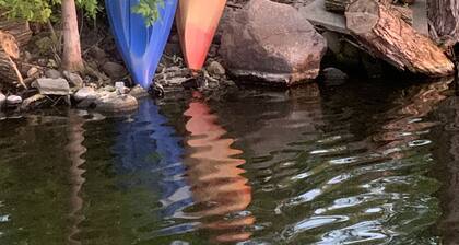 Twin Lakes: Tetonka and Sakatah Dock, Kayaks, Lakeside Firepit.