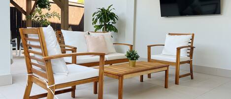 Executive-huoneisto | Terassi/patio