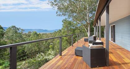 Cosy cottage with fireplace and spectacular views - Kangaroo Valley