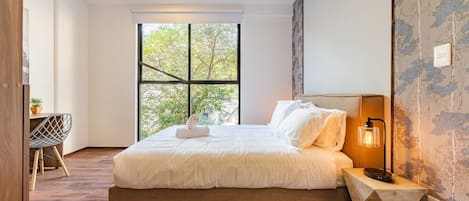 2 habitaciones, tabla de planchar con plancha, wifi y ropa de cama