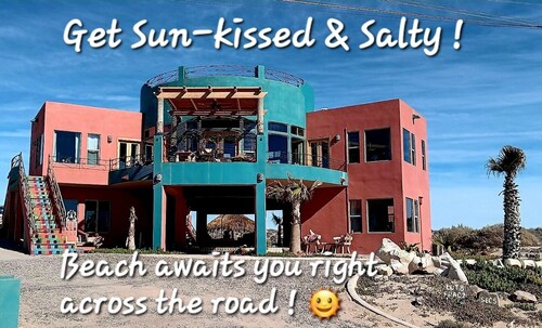 ↪ FALL for COOL PRICE 🢃 at 5𖤐 SUNRISE CASITA ⛱ 60 SECONDS to LAS CONCHAS BEACH