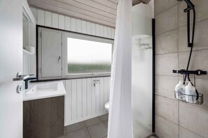 Shower, hair dryer