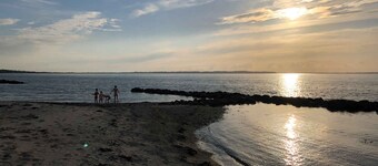 Beautiful sunsets 100 meters from the beach