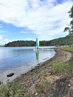 Sur la plage, serviettes de plage