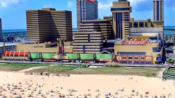 On the beach
