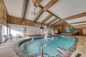 Indoor pool, outdoor pool