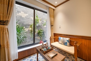 Essence Double/Twin, Bathtub, Limited View | View from room - Soleil by Soluna - A Charming Touch of Hoi An's Heritage (Da Nang)