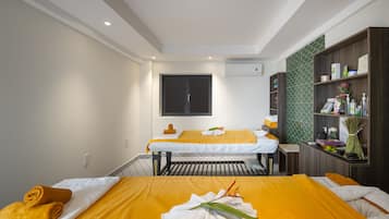 Body treatments, aromatherapy, hot stone massages, Thai massages