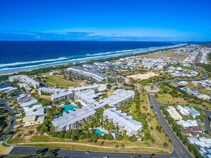 Aerial view - The Sand Resort Kingscliff - One Bed Plunge Pool (8108) - Holiday Management Co. (Tweed)