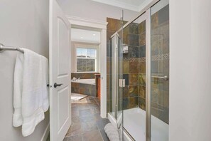 Shower, hair dryer