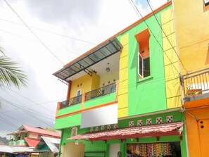 Fassade der Unterkunft