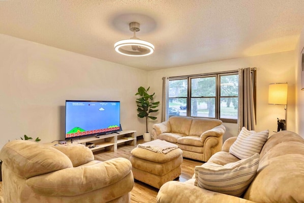 Smart TV, video games, books
