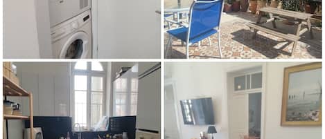 3 bedrooms, iron/ironing board, WiFi, bed sheets