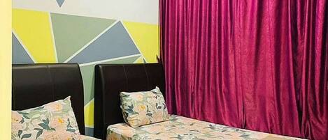 3 makuuhuonetta, internet, vuodevaatteet