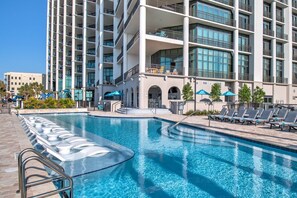Indoor pool, a heated pool - The Oasis at OB 1813 ~ Lazy River, In/Outdoor Pools + $400 in FREE Activities Daily ~ Zoo/Parasail+ (Orange Beach)