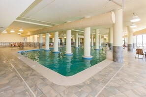 Indoor pool, a heated pool - The Oasis at OB 1813 ~ Lazy River, In/Outdoor Pools + $400 in FREE Activities Daily ~ Zoo/Parasail+ (Orange Beach)