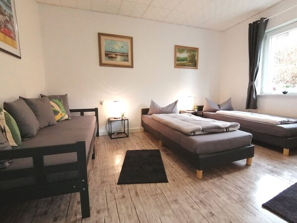 3 chambres, Wi-Fi gratuit, draps fournis