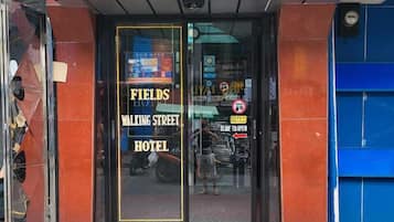 Entrée de l’hébergement