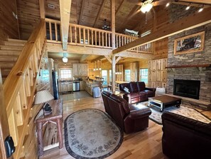 Smart TV, fireplace, offices