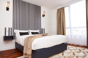 Blackout curtains, iron/ironing board, free WiFi - urban oasis apartments (Nairobi)