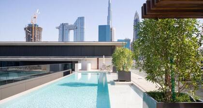 Aya - Impeccable 1BR Apartment with Balcony in City Walk