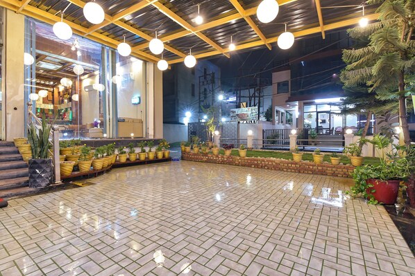 Entrada de la propiedad