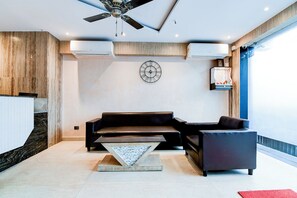 Sala de estar en el lobby