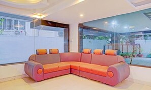 Sala de estar en el lobby