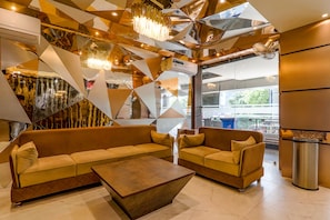 Sala de estar en el lobby