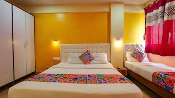 Habitación Deluxe | Sábanas de algodón egipcio, ropa de cama de alta calidad, caja fuerte