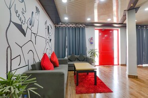 Zona de estar del vestíbulo