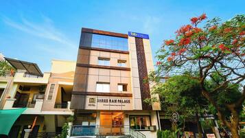 Majoituspaikan julkisivu