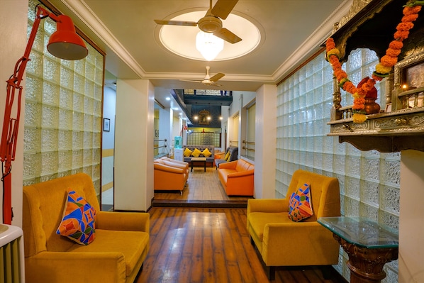 Sala de estar en el lobby