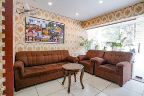 Sala de estar en el lobby