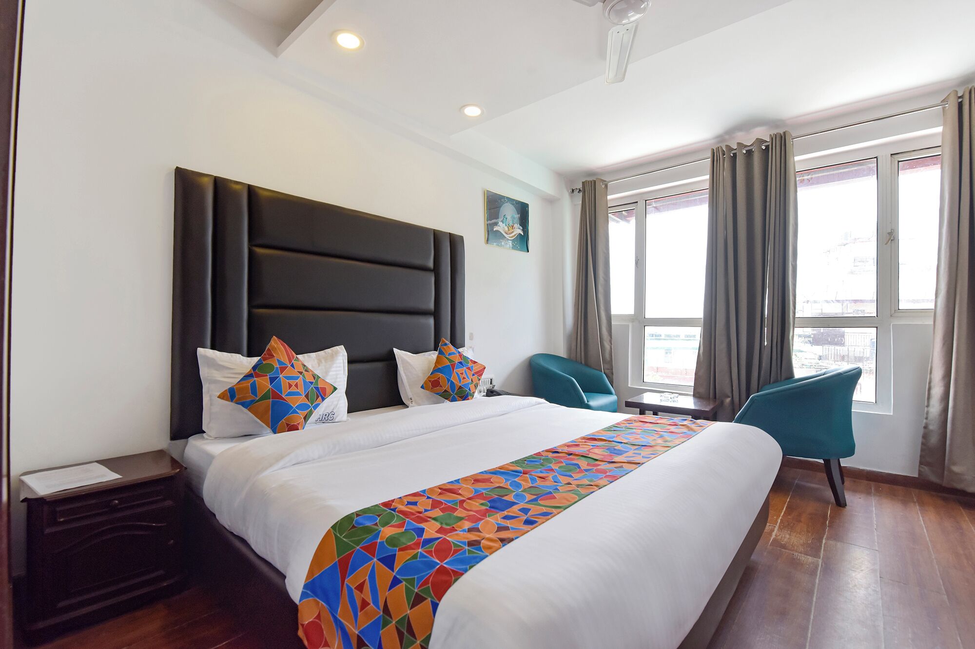 Family Room | Egyptian cotton sheets, premium bedding, in-room safe, desk