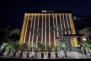 Façade de l’hébergement